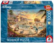 Opakowanie Puzzle 1000 PQ T. Kinkade Mała Syrenka Święto miłości Disney 112731