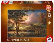 Opakowanie Puzzle 1000 PQ Terry Redlin Żniwa w blasku słońca