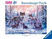 Opakowanie Puzzle 1000 Śnieżne wilki