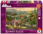 Opakowanie Puzzle 1000 Thomas Kinkade Bibi Blocksberg