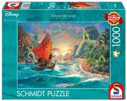 Opakowanie Puzzle 1000 Thomas Kinkade, Vaiana: Skarb oceanu