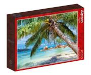Opakowanie Puzzle 1000 Tropikalna plaża