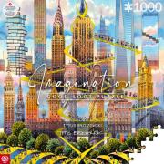 Puzzle 1000 Tytus Brzozowski Nowy Jork / New York. Wydawca: GOOD LOOT. Dadada.pl Opakowanie Puzzle 1000 Tytus Brzozowski Nowy Jork / New York