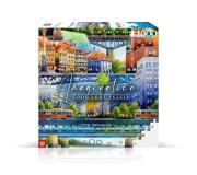 Opakowanie Puzzle 1000 Tytus Brzozowski Warszawskie mosty