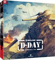 Puzzle 1000 World of Tanks D-Day. Wydawca: GOOD LOOT. Dadada.pl Opakowanie Puzzle 1000 World of Tanks D-Day