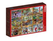 Puzzle 1000 Wszystkie pory roku. Wydawca: Alipson. Dadada.pl Opakowanie Puzzle 1000 Wszystkie pory roku