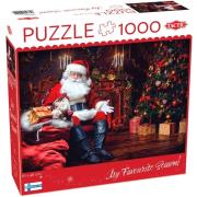 Puzzle 1000 XMAS Santa Claus' Room. Wydawca: Tactic. Dadada.pl Opakowanie Puzzle 1000 XMAS Santa Claus' Room