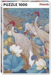 Opakowanie Puzzle 1000 - Yin Yiang - Ptaki PIATNIK