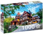 Opakowanie Puzzle 1000 Zamek Pelisor, Sinaia, Rumunia