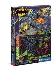Opakowanie Puzzle 104 Glowing Batman