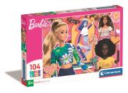 Opakowanie Puzzle 104 Super Kolor Barbie