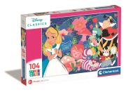 Opakowanie Puzzle 104 Super Kolor Disney Classic Alice