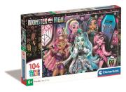 Opakowanie Puzzle 104 Super Kolor Monster High