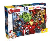 Puzzle 108 podłogowe Avengers. Wydawca: Dante. Dadada.pl Opakowanie Puzzle 108 podłogowe Avengers