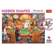 Opakowanie Puzzle 1086 Hidden Shapes - Wieczór gier