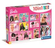 Opakowanie Puzzle 10w1 Super Kolor Barbie