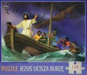 Opakowanie Puzzle 120 - Jezus ucisza burzę