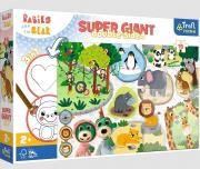 Puzzle 15 Giant Bobaski w Zoo TREFL. Wydawca: Trefl. Dadada.pl Opakowanie Puzzle 15 Giant Bobaski w Zoo TREFL