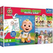 Opakowanie Puzzle 15 Giant Cocomelon TREFL