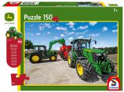 Opakowanie Puzzle 150 John Deere Traktory 5M + zabawka G3