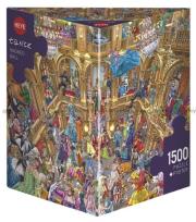 Opakowanie Puzzle 1500 Bal maskowy, Tanck (Puzzle+plakat)