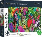 Opakowanie Puzzle 1500 UFT Tropical Greenery TREFL