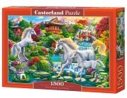 Opakowanie Puzzle 1500 Unicorn Garden CASTOR