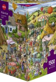 Opakowanie Puzzle 1500 Wiejski targ