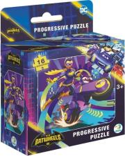 Puzzle 16 Batwheels. Motocykl Batgirl Bibi. Wydawca: Dodo. Dadada.pl Opakowanie Puzzle 16 Batwheels. Motocykl Batgirl Bibi