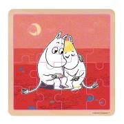 Opakowanie Puzzle 16 drewniane Muminki - Troska