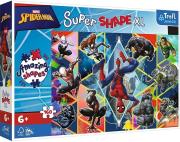 Puzzle 160 Super Shape XL Dołącz do Spidermana. Wydawca: Trefl. Dadada.pl Opakowanie Puzzle 160 Super Shape XL Dołącz do Spidermana
