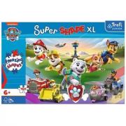 Puzzle 160 XL Skaczące pieski Psi Patrol TREFL. Wydawca: Trefl. Dadada.pl Opakowanie Puzzle 160 XL Skaczące pieski Psi Patrol TREFL