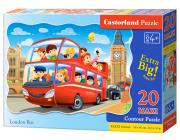 Opakowanie Puzzle 20 Maxi London Bus CASTOR