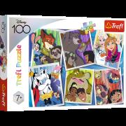 Puzzle 200 Bohaterowie Disney TREFL. Wydawca: Trefl. Dadada.pl Opakowanie Puzzle 200 Bohaterowie Disney TREFL