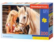 Opakowanie Puzzle 200 My Friend Horse CASTOR