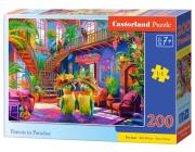 Opakowanie Puzzle 200 Parrots in Paradise CASTOR