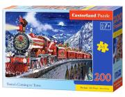 Opakowanie Puzzle 200 Santa's Coming to Town CASTOR