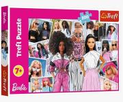 Opakowanie Puzzle 200 W świecie Barbie/Mattel Barbie TREFL