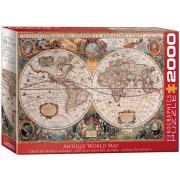 Opakowanie Puzzle 2000 Antique World Map 8220-1997