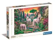 Opakowanie Puzzle 2000 HQ Classical Garden Unicorns