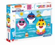 Opakowanie Puzzle 24 Super Kolor Baby Shark