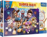 Puzzle 24 Super Maxi Nowe wyzwanie Paw Patrol. Wydawca: Trefl. Dadada.pl Opakowanie Puzzle 24 Super Maxi Nowe wyzwanie Paw Patrol