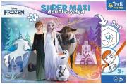 Puzzle 24 Super Maxi Wesoły świat Krainy Lodu. Wydawca: Trefl. Dadada.pl Opakowanie Puzzle 24 Super Maxi Wesoły świat Krainy Lodu