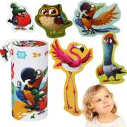 Puzzle 25 5w1 Ptaki. Wydawca: CUBIKA. Dadada.pl Opakowanie Puzzle 25 5w1 Ptaki