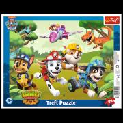 Opakowanie Puzzle 25 Ramkowe Wyczynowe triki piesków Viacom PAW Patrol 31429