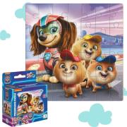 Opakowanie Puzzle 28 Psi Patrol. Mali bohaterowie