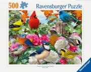 Opakowanie Puzzle 2D 500 Ptaki ogrodowe