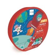 Puzzle 2w1 2D i 3D scenografia Kosmos. Wydawca: Scratch. Dadada.pl Opakowanie Puzzle 2w1 2D i 3D scenografia Kosmos