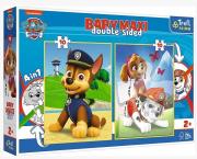 Puzzle 2x10 Baby Maxi Drużyna Paw Patrol TREFL. Wydawca: Trefl. Dadada.pl Opakowanie Puzzle 2x10 Baby Maxi Drużyna Paw Patrol TREFL