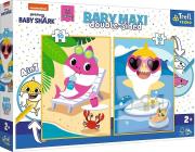 Puzzle 2x10 Baby Maxi Wesoły dzień rekina TREFL. Wydawca: Trefl. Dadada.pl Opakowanie Puzzle 2x10 Baby Maxi Wesoły dzień rekina TREFL